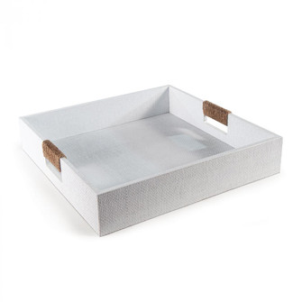 Regina Andrew Logia Square Tray Large (White) (5533|20-1329WT)