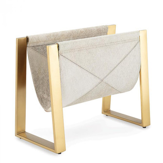 Regina Andrew Andres Hair on Hide Magazine Rack (5533|20-1459BRS)