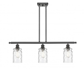 Candor - 3 Light - 36 inch - Oil Rubbed Bronze - Cord hung - Island Light (3442|516-3I-OB-G352-LED)