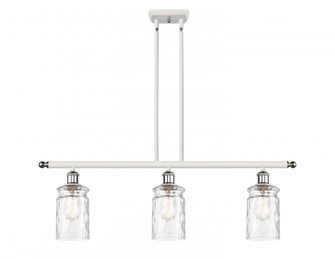 Candor - 3 Light - 36 inch - White Polished Chrome - Cord hung - Island Light (3442|516-3I-WPC-G352-LED)