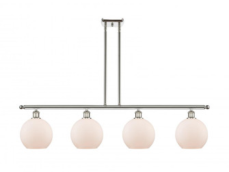 Athens - 4 Light - 48 inch - Polished Nickel - Cord hung - Island Light (3442|516-4I-PN-G121-LED)