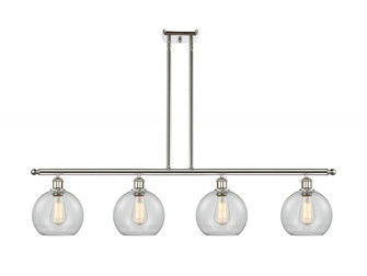 Athens - 4 Light - 48 inch - Polished Nickel - Cord hung - Island Light (3442|516-4I-PN-G122)