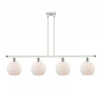Athens - 4 Light - 48 inch - White Polished Chrome - Cord hung - Island Light (3442|516-4I-WPC-G121)