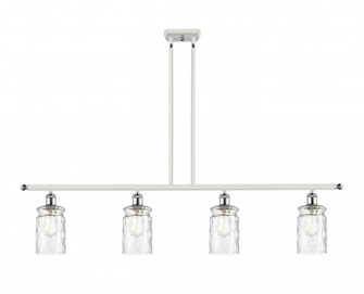Candor - 4 Light - 48 inch - White Polished Chrome - Cord hung - Island Light (3442|516-4I-WPC-G352)