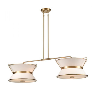 Layla Linear Island Fixture Brushed Brass (12|AC11834BB)