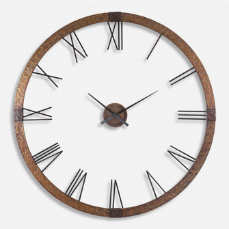 Uttermost Amarion 60'' Copper Wall Clock (85|06655)