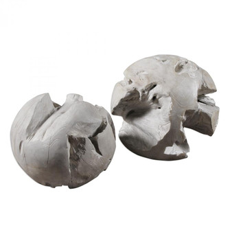 Uttermost Ermanno Teak Balls S/2 (85|20107)