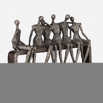 Uttermost Camaraderie Aged Silver Figurine (85|18991)