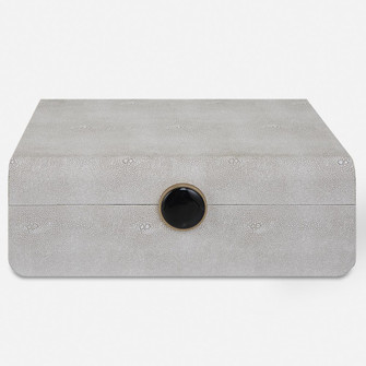 Uttermost Lalique White Shagreen Box (85|17995)