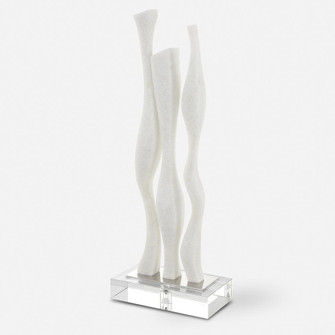 Uttermost Gale White Marble Sculpture (85|18013)
