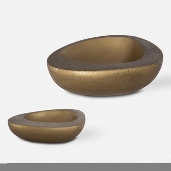 Uttermost Ovate Brass Bowls, Set Of 2 (85|18081)
