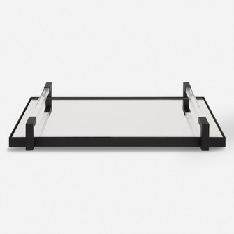 Uttermost Deki Black Mirrored Tray (85|18082)