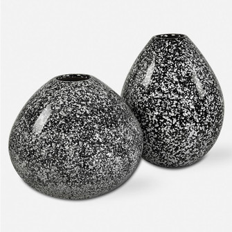 Uttermost Cosmic Black & White Vases, Set/2 (85|18097)