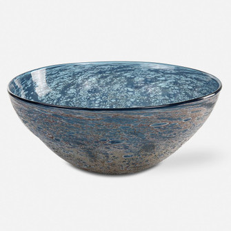 Uttermost Genovesa Aqua Glass Bowl (85|18099)