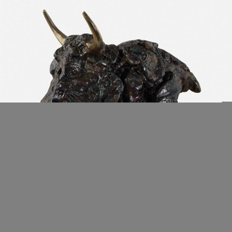 Uttermost Bison Bust Bronze Sculpture (85|18148)