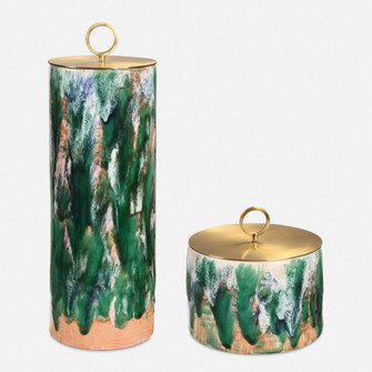 Uttermost Sylvie Ceramic Containers Set/2 (85|18228)
