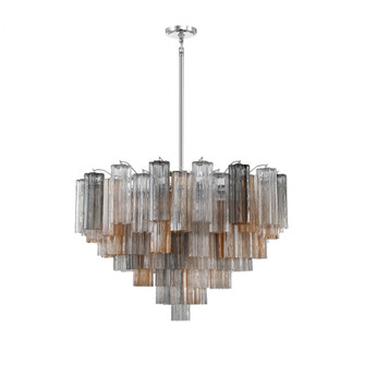 Addis 16 Light Polished Chrome Chandelier (205|ADD-316-CH-AU)