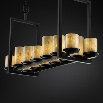 Dakota 14-Light Bridge Chandelier (Short) (254|ALR-8769-10-DBRZ)