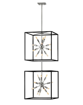 Large Open Frame Pendant (87|46316BLK-PN)