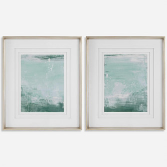 Uttermost Coastal Patina Modern Framed Prints, S/2 (85|41439)