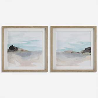 Uttermost Glacial Coast Framed Prints, Set/2 (85|41445)