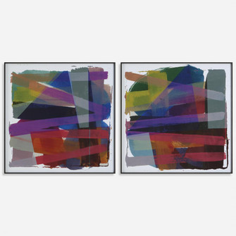 Uttermost Vivacious Abstract Framed Prints, Set/2 (85|41449)