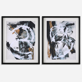 Uttermost Winterland Abstract Prints, Set/2 (85|32265)