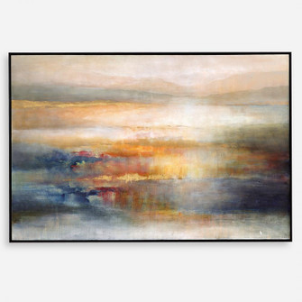 Uttermost Seafaring Dusk Hand Painted Abstract Art (85|32286)