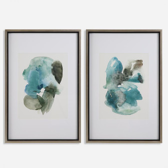 Uttermost Blueprints Watercolor Prints, Set Of 2 (85|32291)