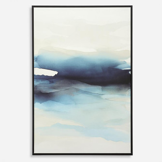 Waves Framed Canvas Abstract Art (85|32307)