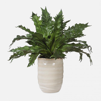 Uttermost Verdure Fern In Glazed Pot (85|60229)