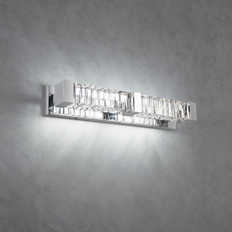 Guild 26in LED 3000K/3500K/4000K 120V-277V Bath Vanity & Wall Light in Polished Chrome with Clear (1118061|BWS11226-CH)