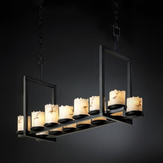 Dakota 14-Light Bridge Chandelier (Short) (254|FAL-8769-12-MBLK)