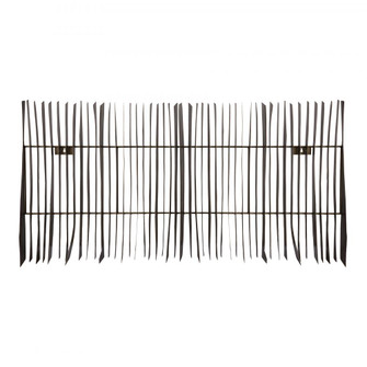 Ridge Dimensional Wall Art - Brass (91|H0896-10537)