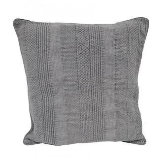 Saskia 22x22'' Pillow - Gray (91|HVT0897-9975)
