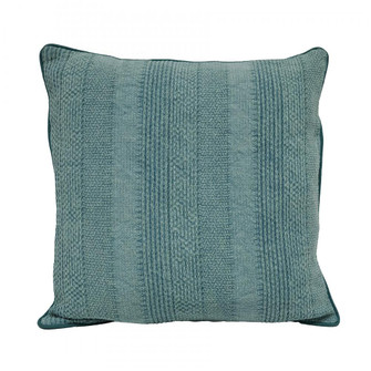Saskia 22x22'' Pillow - Aqua (91|HVT0897-9977)