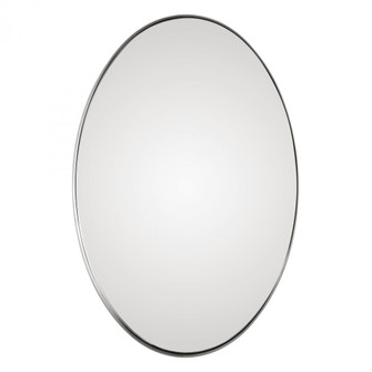 Uttermost Pursley Brushed Nickel Oval Mirror (85|09354)