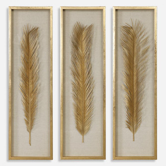 Uttermost Palma Gold Leaf Shadow Box Set/3 (85|04176)