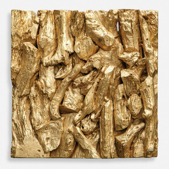 Uttermost Rio Gold Wood Wall Décor (85|04327)