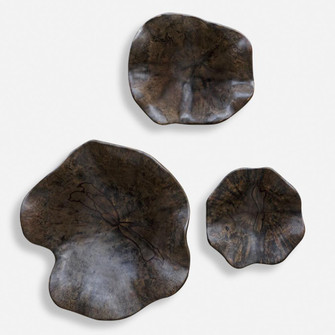 Uttermost Two Wood Wall Décor In Mocha, S/3 (85|04361)