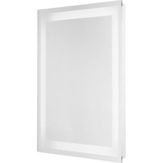 Captarent Collection 30x36 in. Rectangular Illuminated Integrated LED White Modern Mirror (149|P300455-030-30)