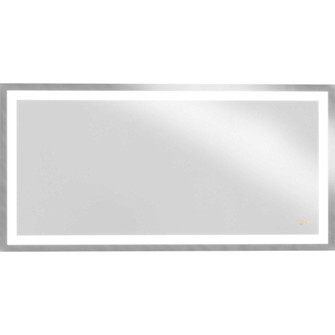 Captarent Collection 72in. x 36 in. Rectangular Illuminated Integrated LED White Color Selectable Mo (149|P300493-030-CS)