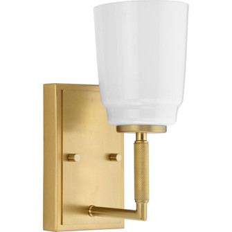 Spenser Collection One-Light Brushed Gold Industrial Vanity Light (149|P300503-191)