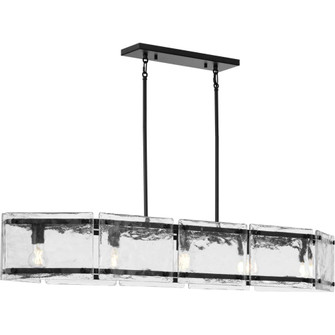 Rivera Collection 5-Light Matte Black Luxe Industrial Linear Light (149|P400356-31M)