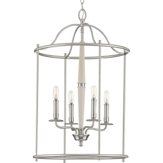 Durrell Collection Four-Light Brushed Nickel Medium Foyer (149|P500210-009)