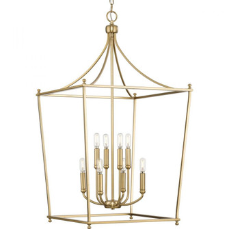 Parkhurst Collection Eight-Light New Traditional Brushed Bronze Chandelier Foyer Light (149|P500371-109)