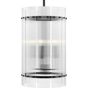 Seville Collection 4-Light Matte Black Contemporary Foyer Light (149|P500457-31M)