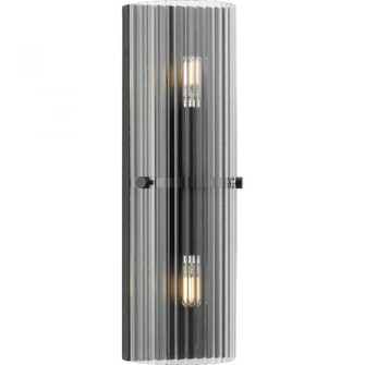 Seville Collection Two-Light Matte Black Contemporary Wall Sconce (149|P710136-31M)
