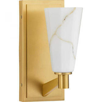 Tosca Collection One-Light Brushed Bronze Modern Luxe Wall Bracket (149|P710138-109)