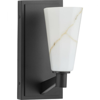 Tosca Collection One-Light Matte Black Modern Luxe Wall Bracket (149|P710138-31M)